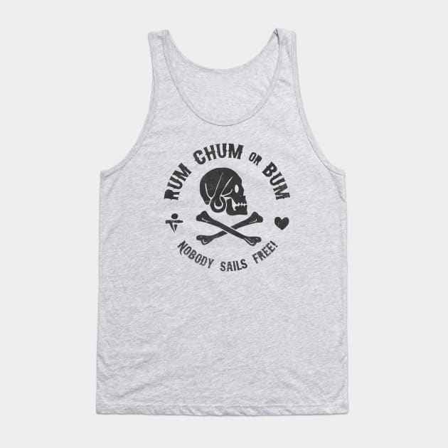 Rum, Chum, or Bum Tank Top by kbilltv